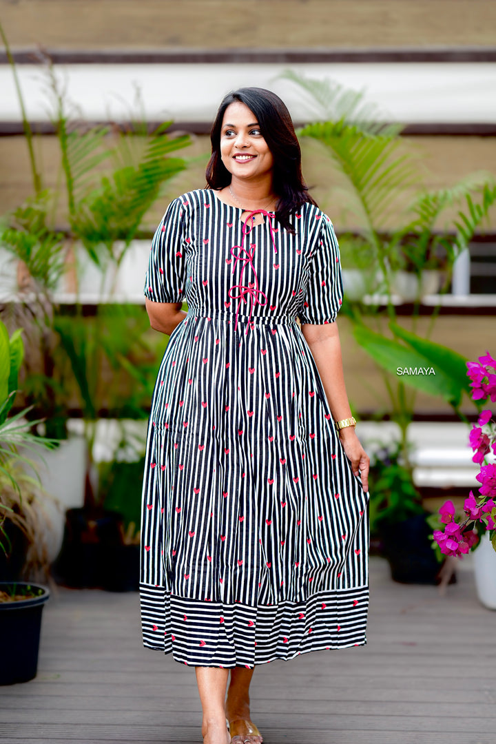 Heartly  - black   Casual Dress With Lining