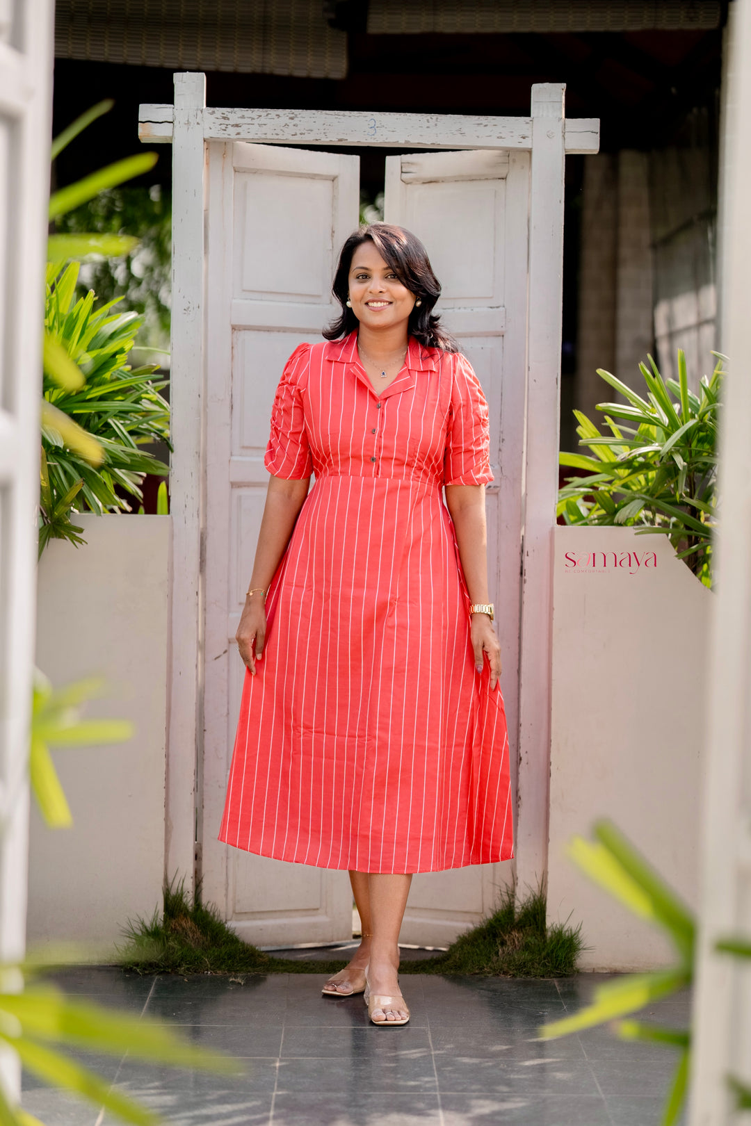 Missy Casual Dress With Lining