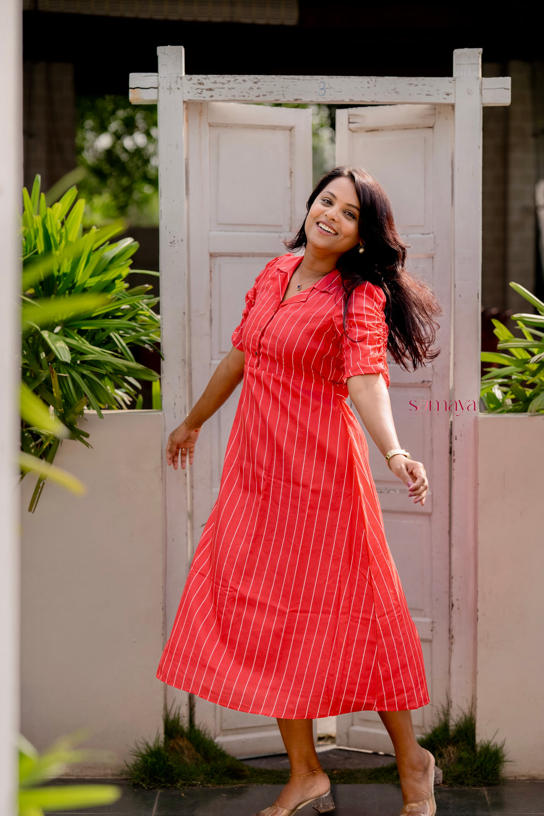 Missy Casual Dress With Lining