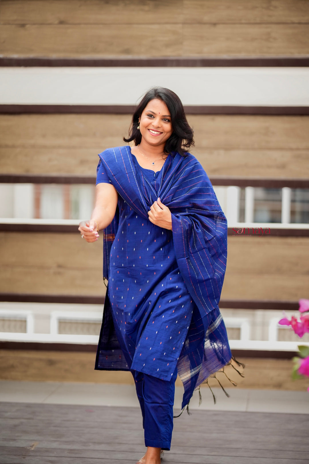 Navya  raw silk suit set with dupptta( set of 3) ready to dispatch