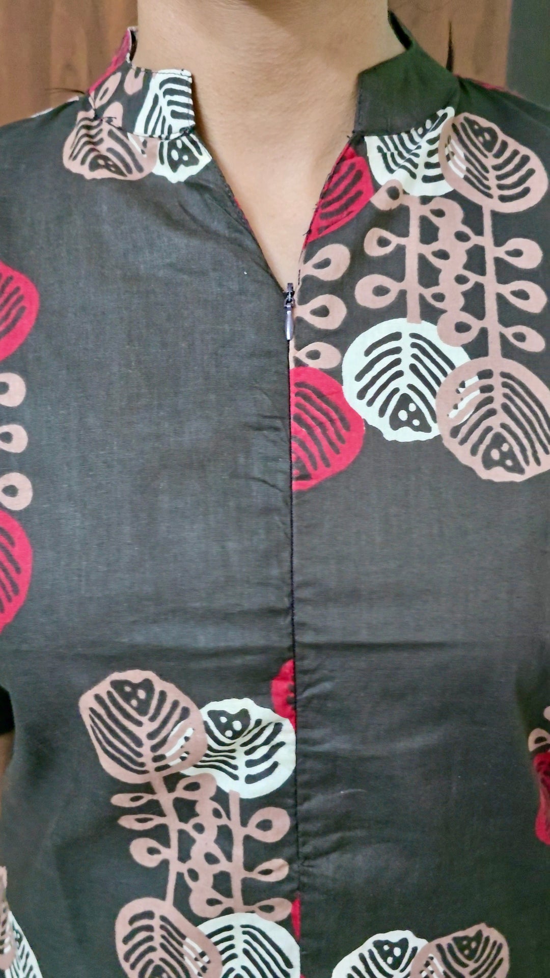 Theera -brown  Night Co-ord  Set ( pre order )