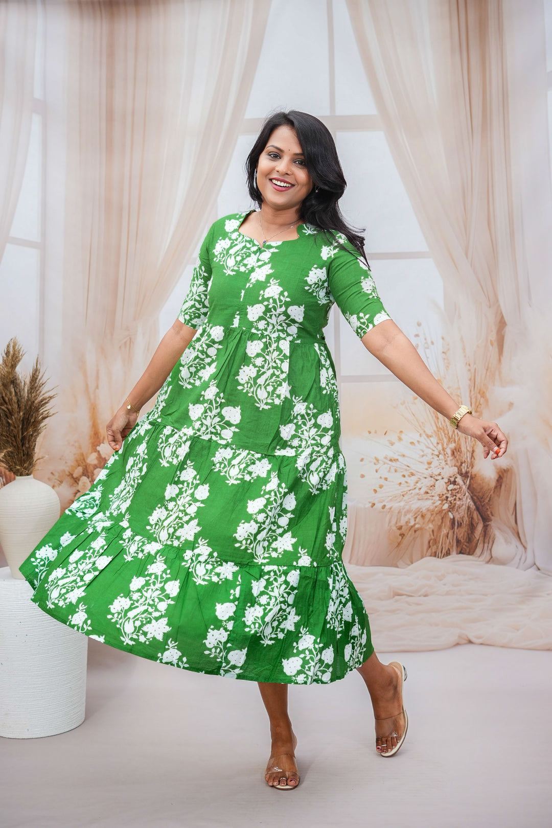 Maanvi day to night dress without lining