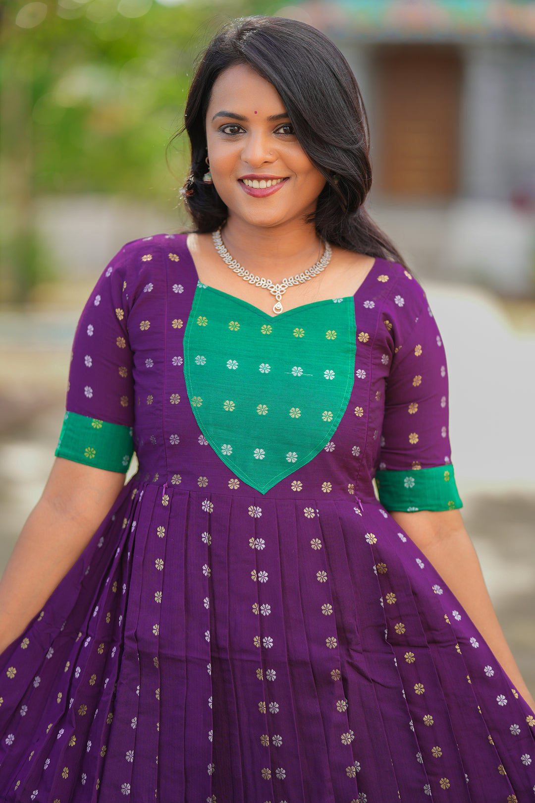 Alagu  Maxi Dress With Lining