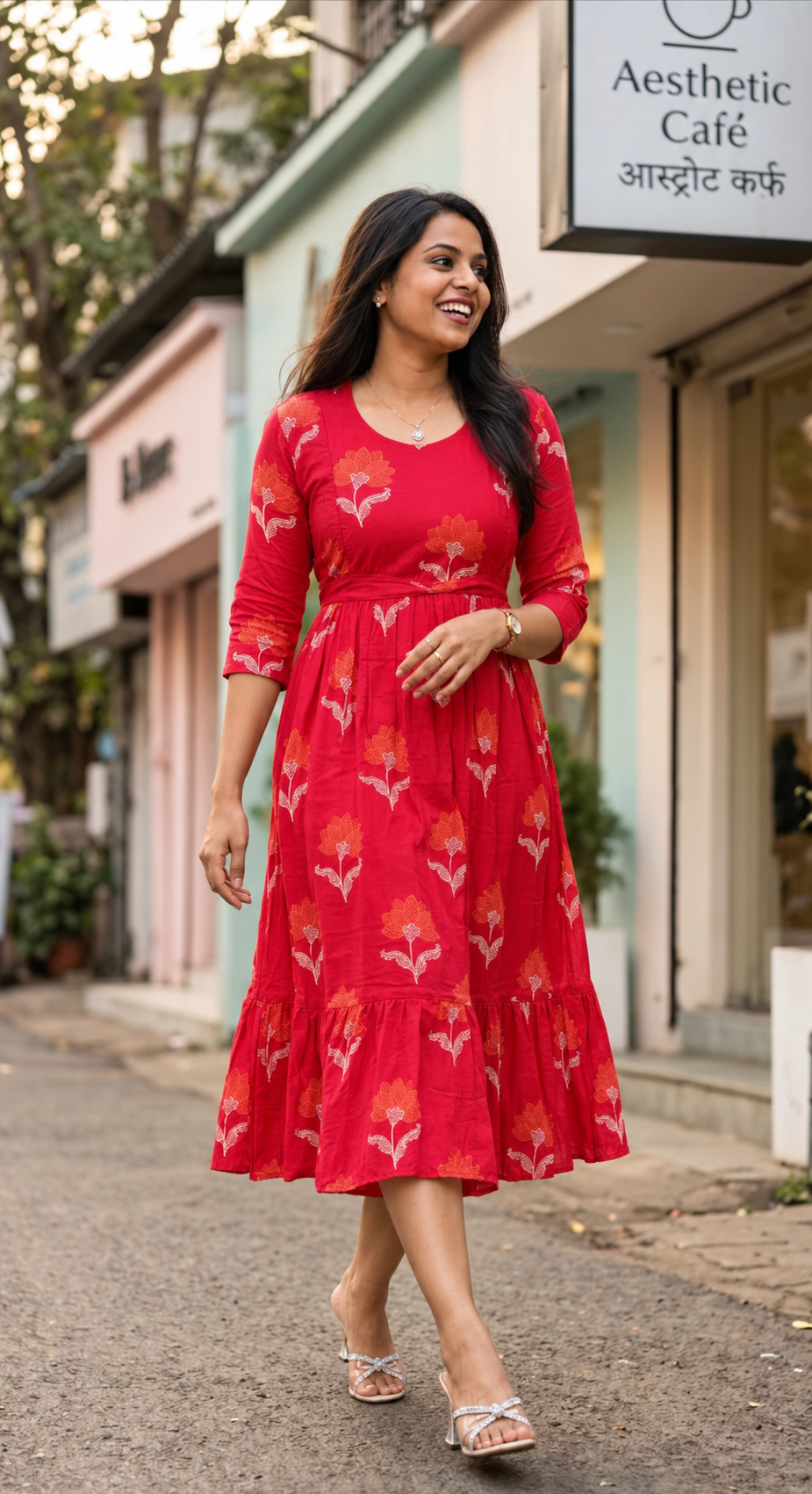 Shreya Casual Dress With Lining