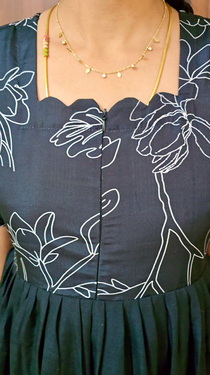Maya Casual Dress With Lining