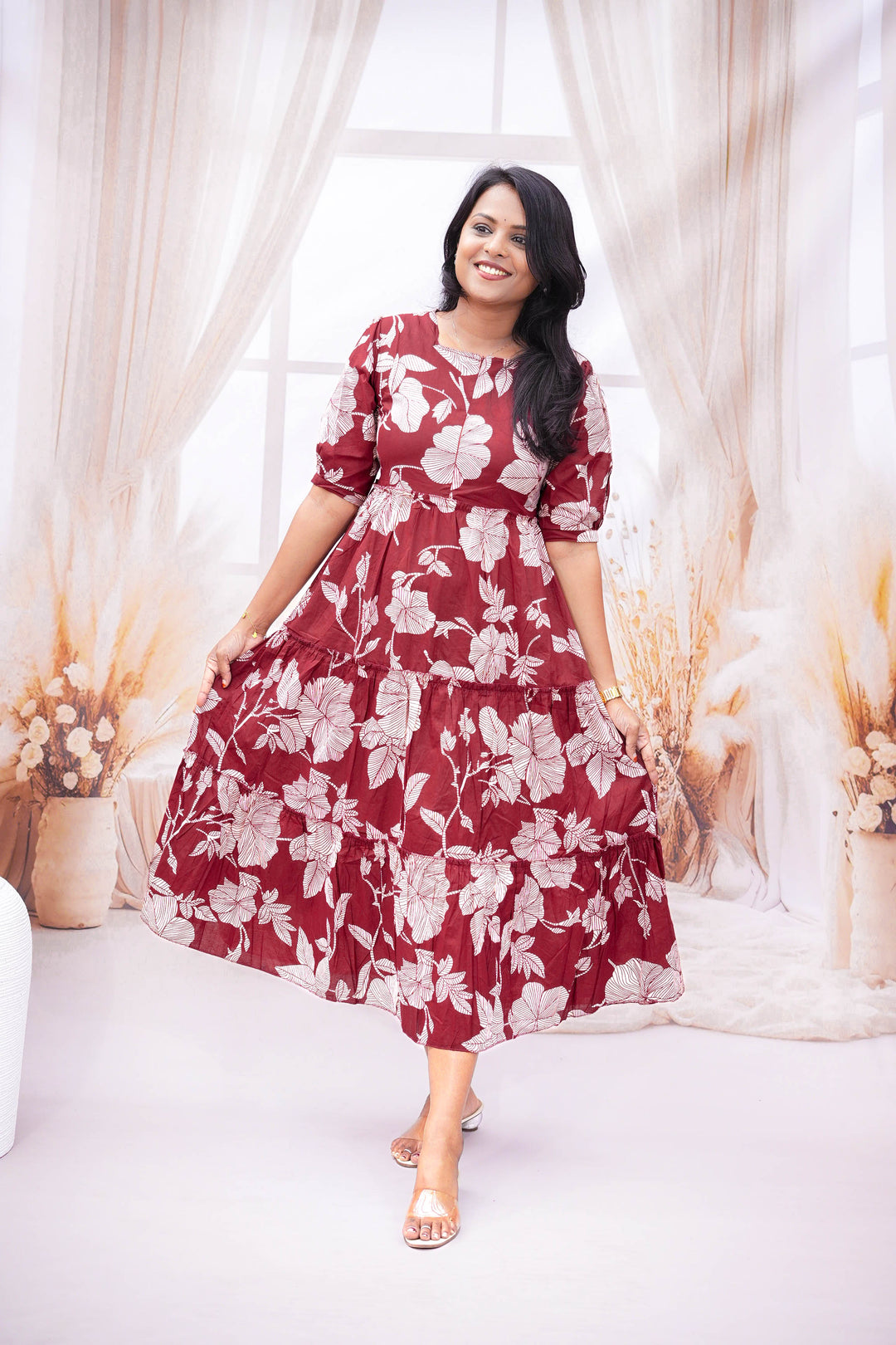 Riya day to night dress without lining