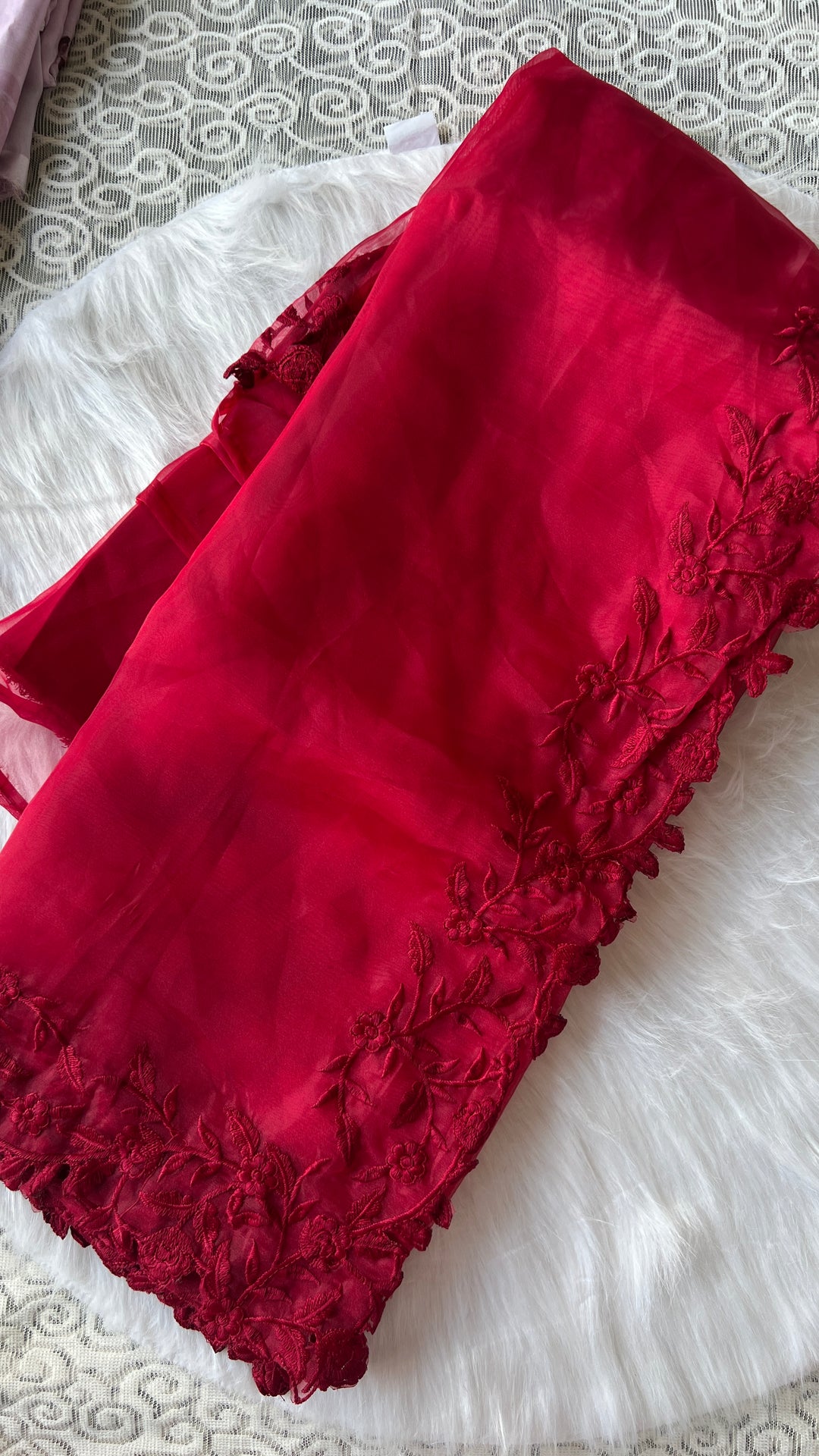 Heartly Organza Saree