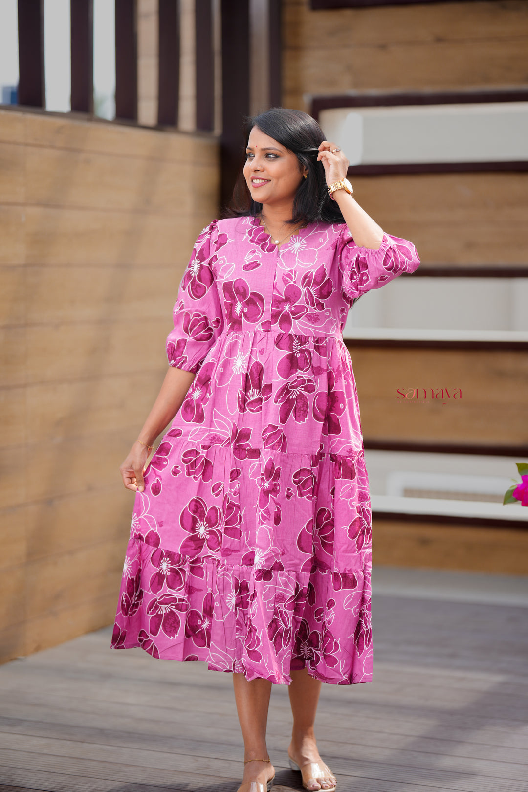 Riya day to night dress without lining