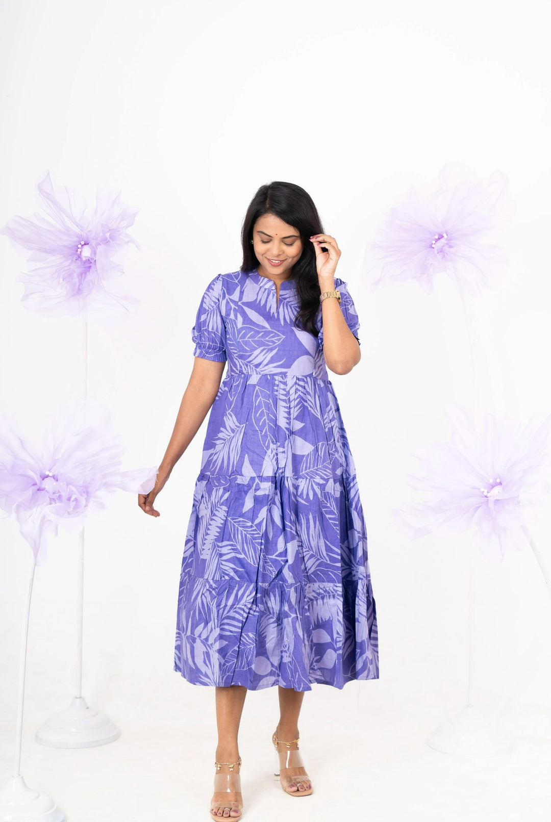 Akshara casual  Dress With Lining