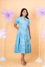 Load image into Gallery viewer, Vaanam casual  Dress With Lining Non-Maternity &amp; Feeding-Friendly Dress
