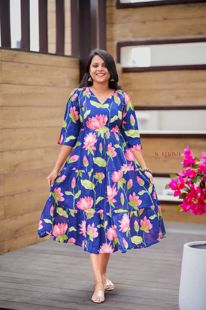 Lotus day to night dress without lining