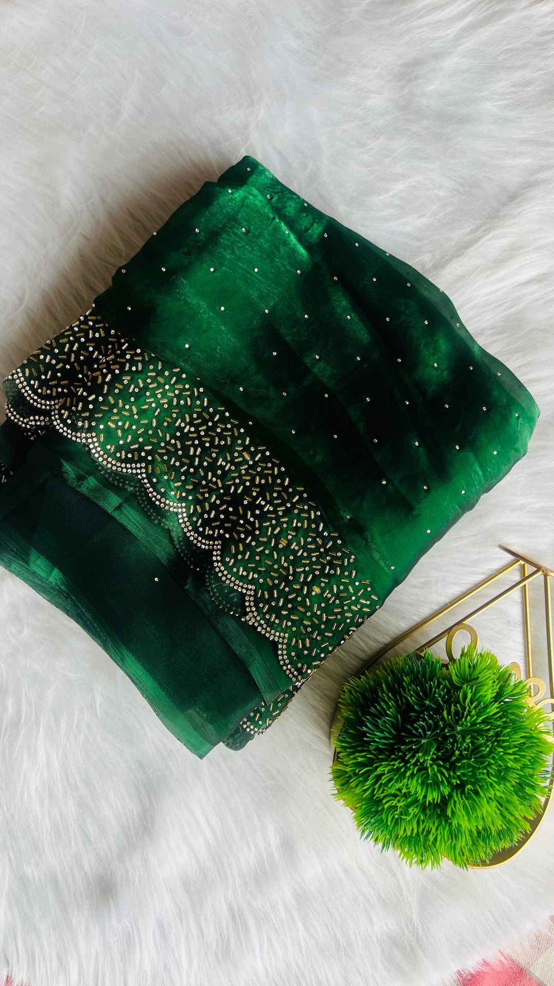 Merry  space silk  work saree