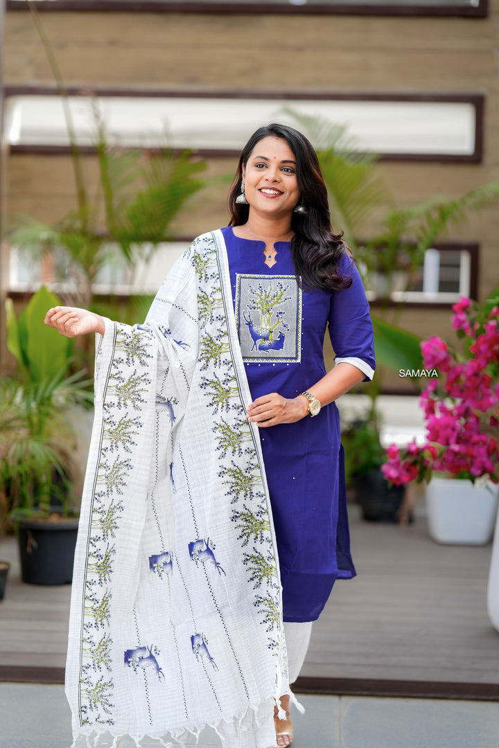 Vaanam cotton  3 piece Set with lining