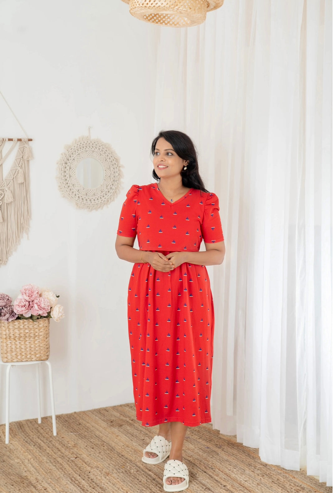 Midi Riya Thick Dress