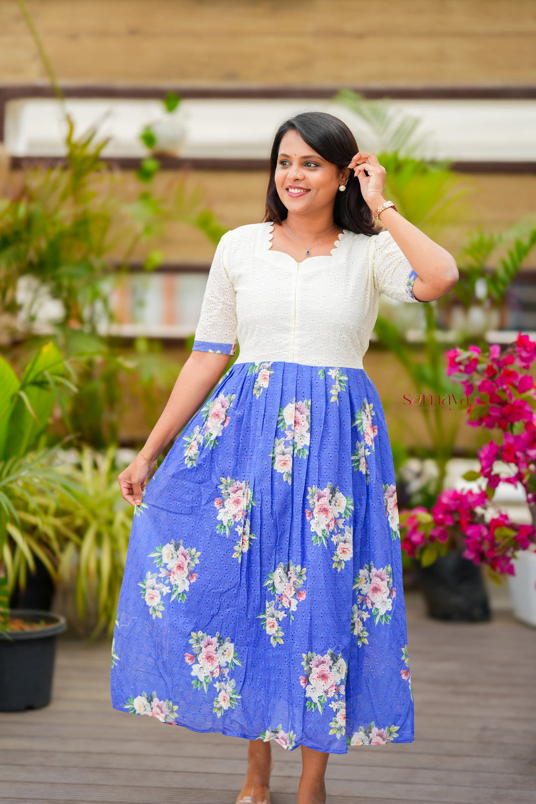 Lilly Hakoba maxi Dress With Lining