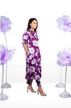 Load image into Gallery viewer, Urvashi cotton Kurta set ( button  opening)
