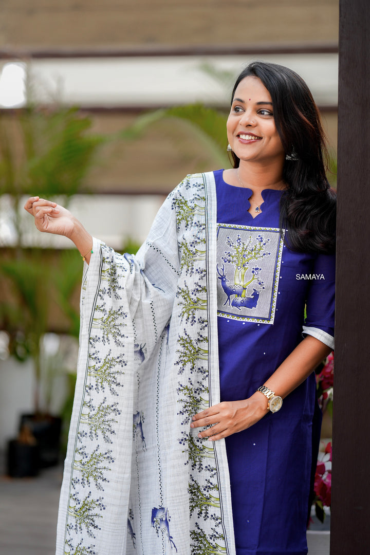 Vaanam cotton  3 piece Set with lining