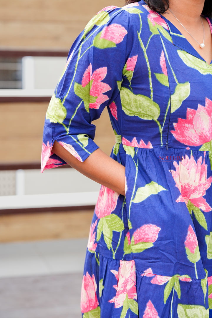 Lotus day to night dress without lining