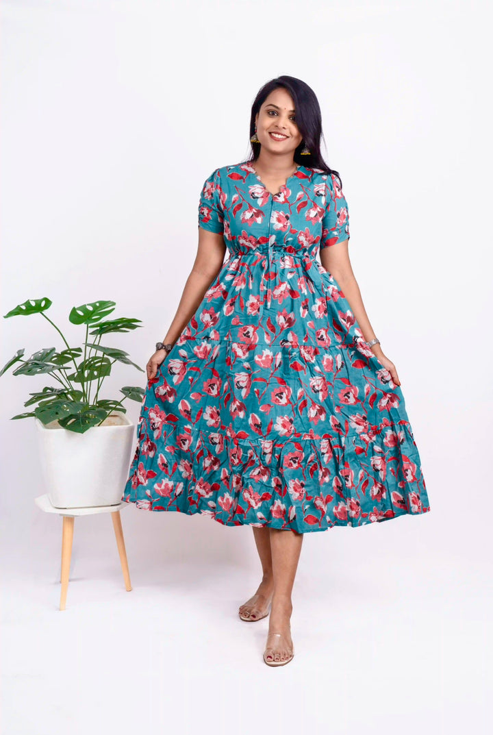 Swetha  Casual Dress With Lining