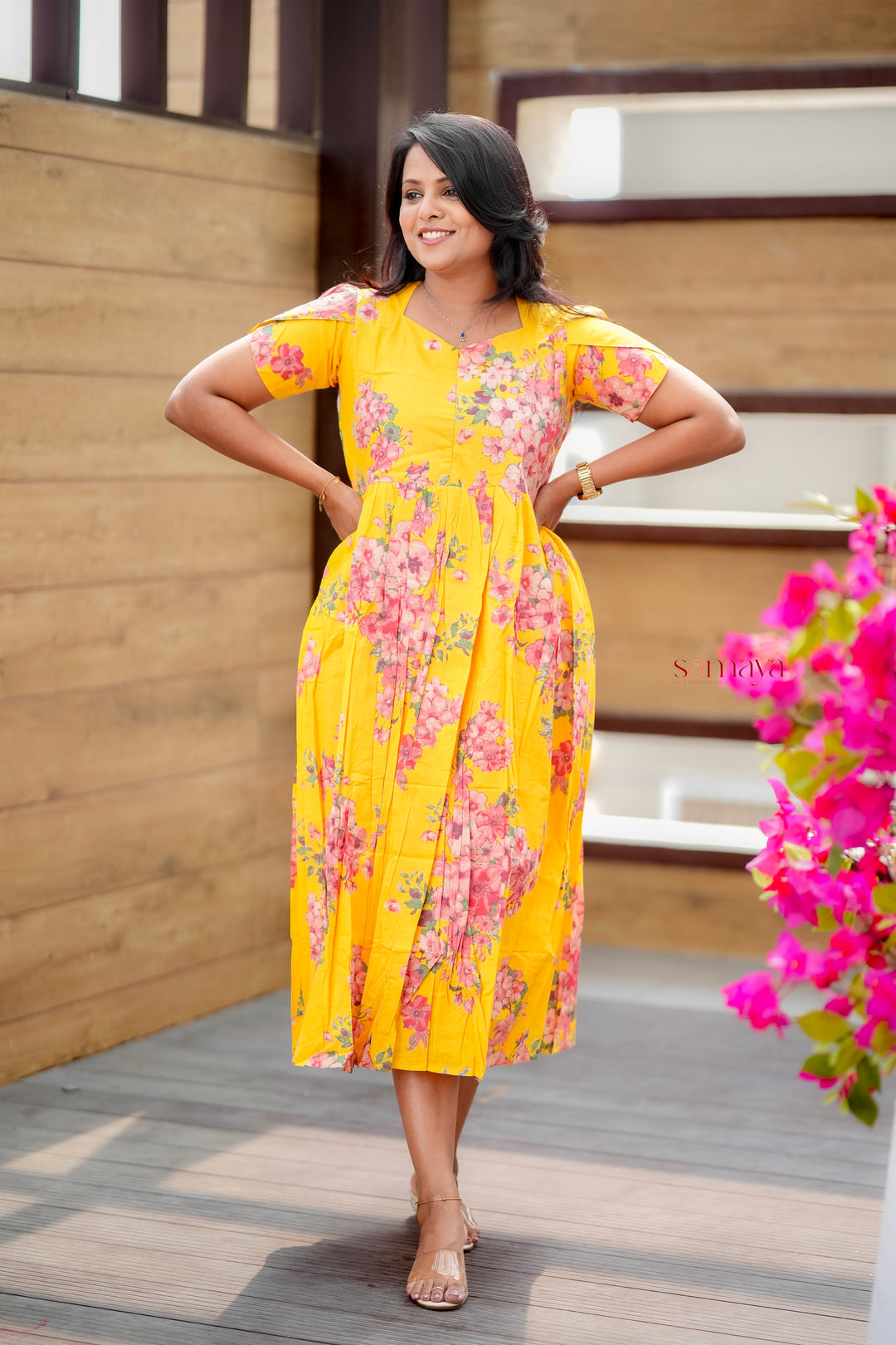 Iniya Casual Dress With Lining