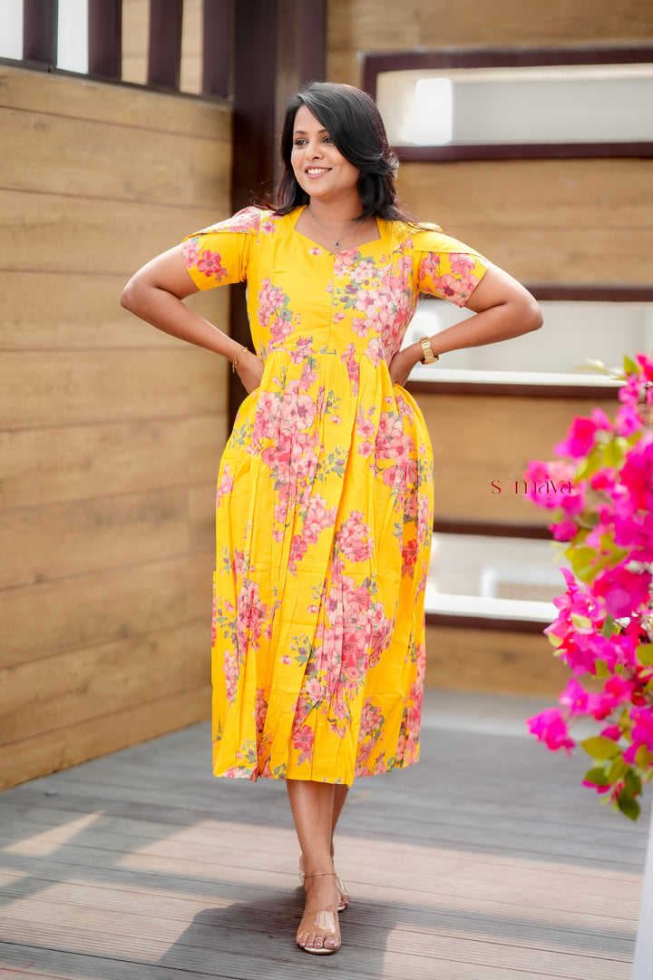 Iniya Casual Dress With Lining