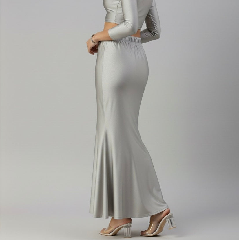 Silver  Buttersoft Luxury Sareeshaper