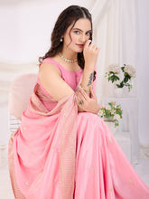 Load image into Gallery viewer, Party wear chinon saree
