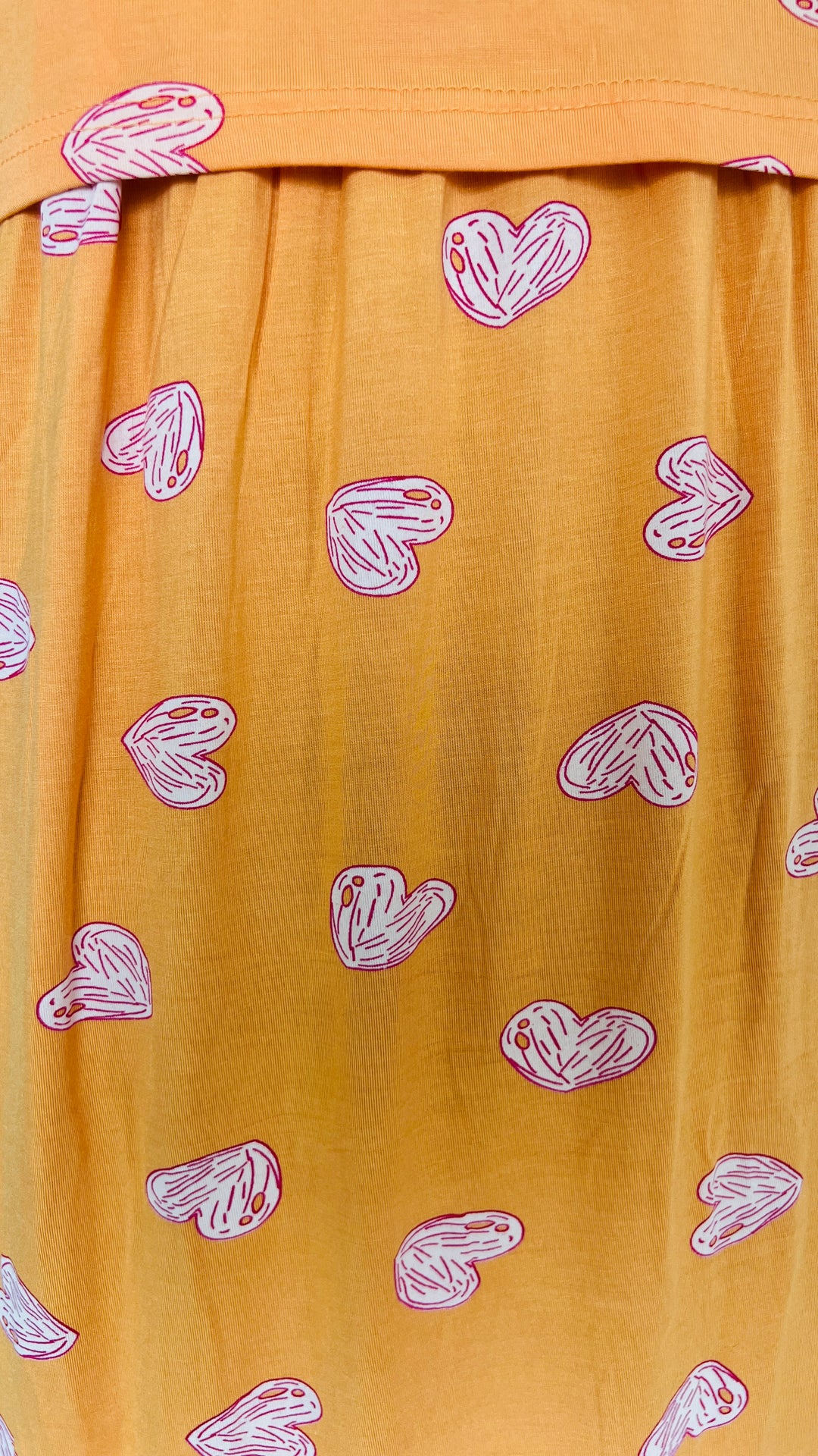 Maxi Light Weight orange Dress