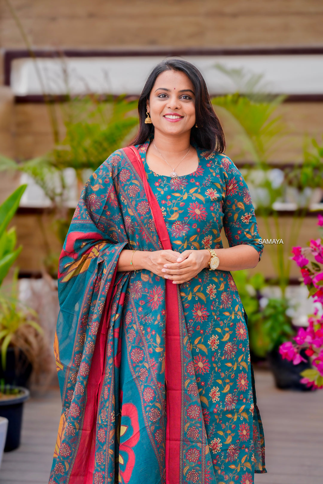 Malli Cotton 3 piece Set with lining