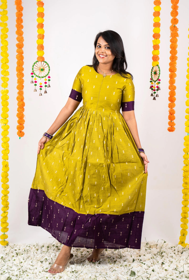 Yamuna  Dress With Lining