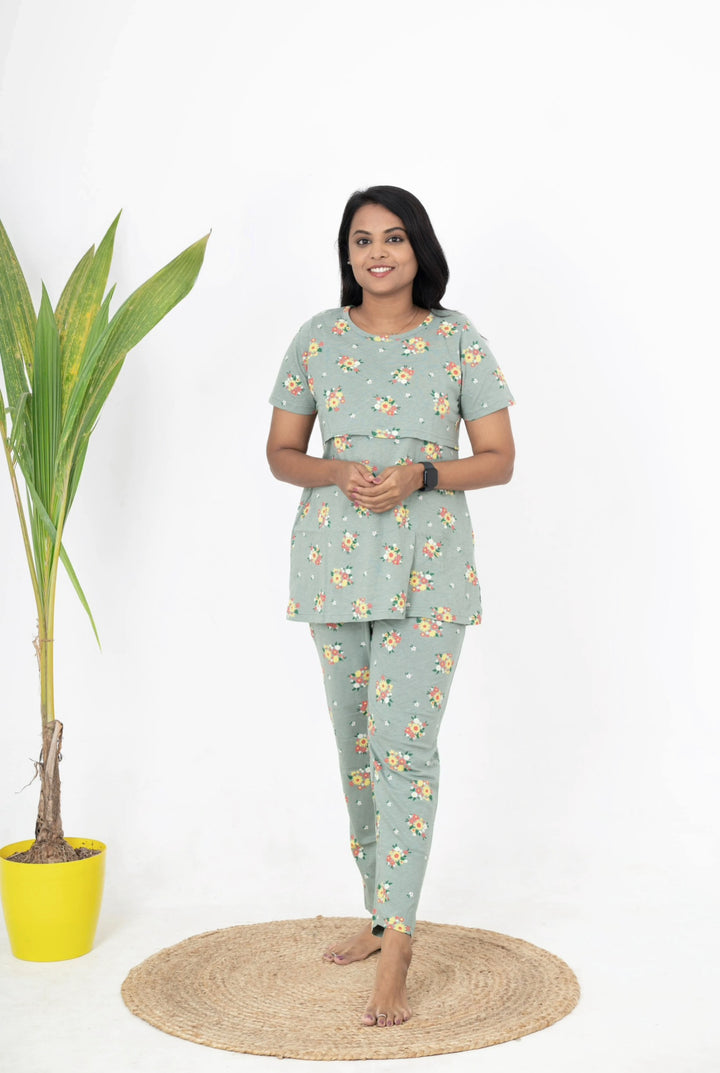 Sage Feeding Pant Set