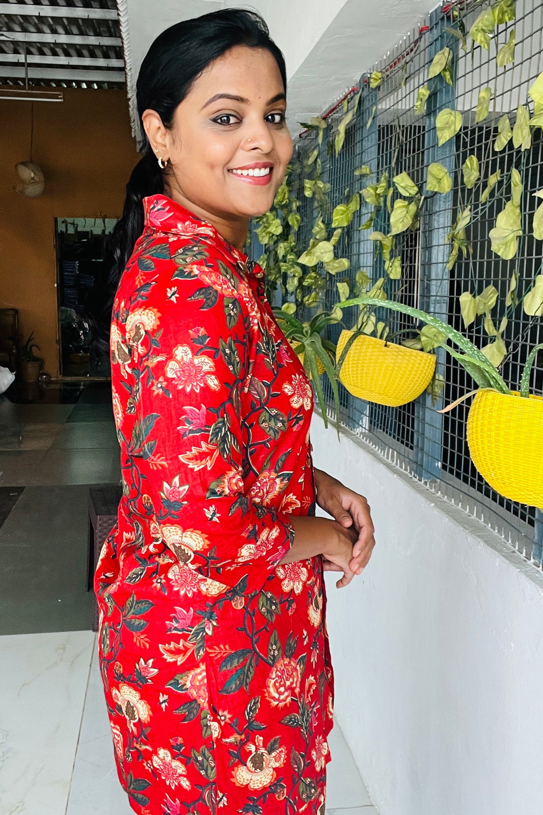 Red Night Co-ord Set