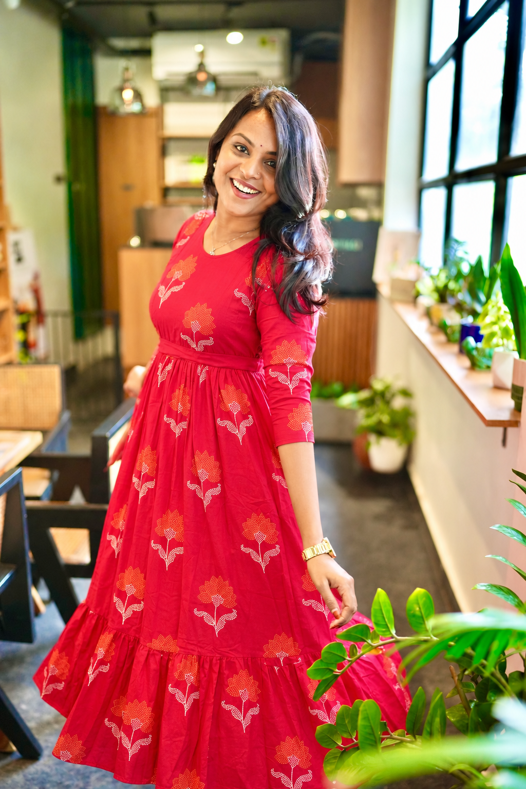 Shreya Casual Dress With Lining