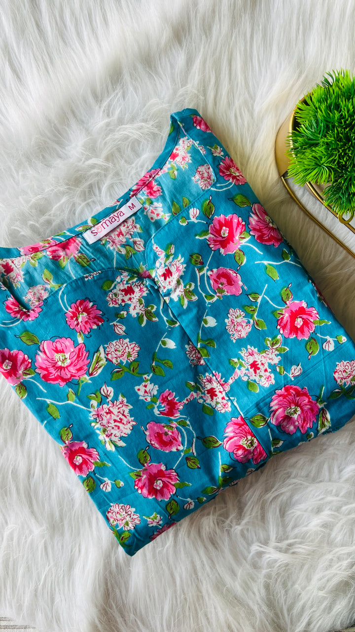 Skyblue  day to night dress without lining