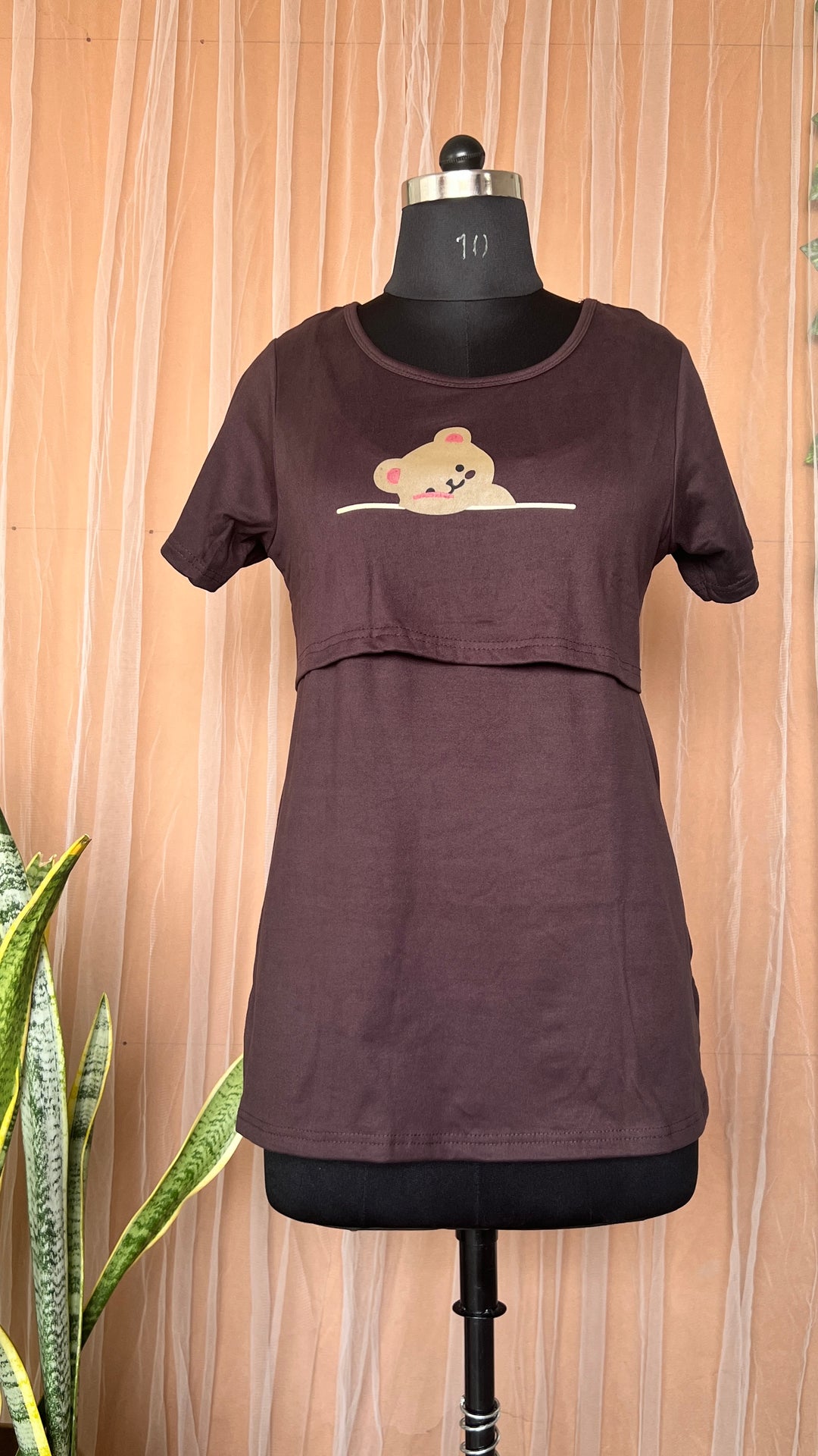 Maternity panda T-shirt winter