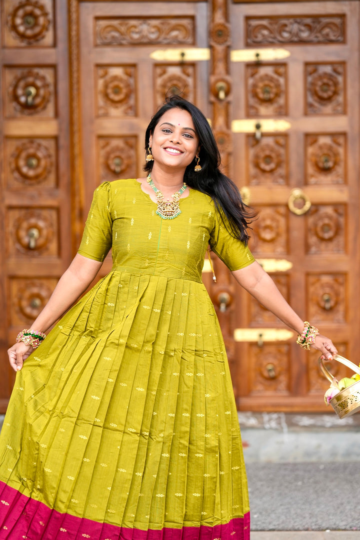 Nandhitha maxi  Dress With Lining