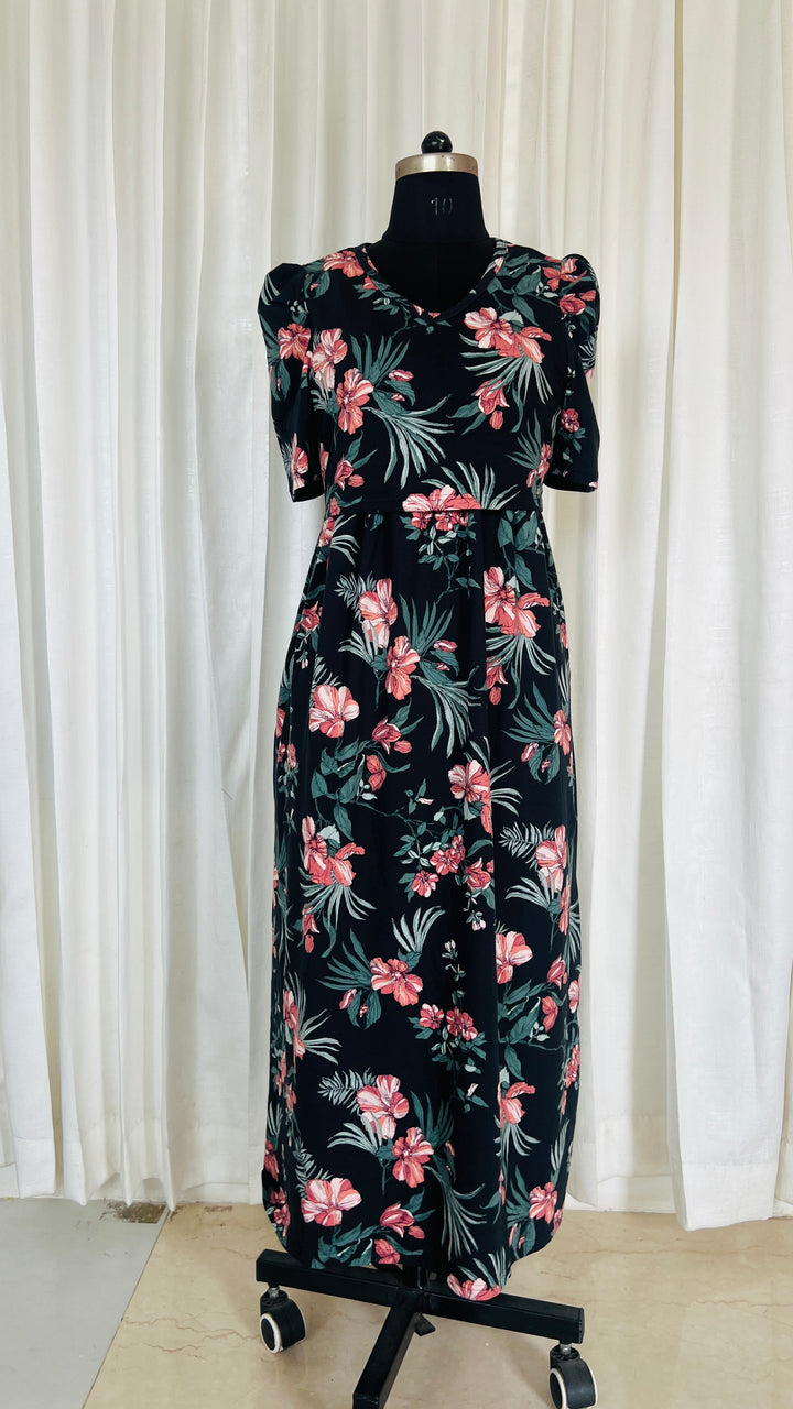 Maxi Megha  thick  Weight Dress