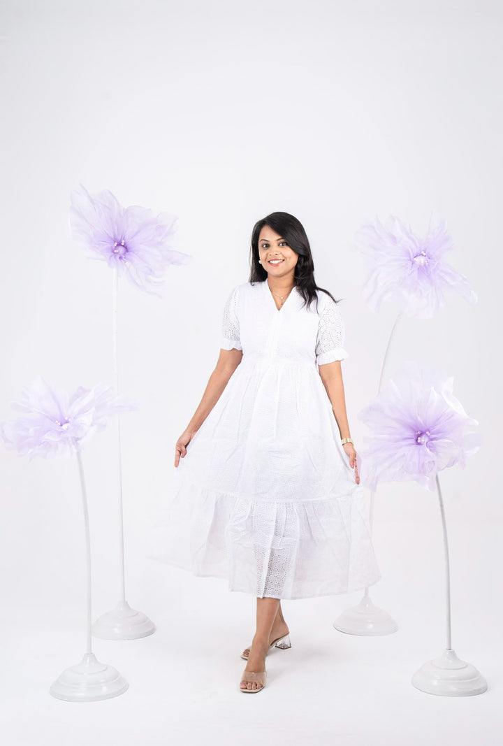 Jasmine Hakoba Dress With Lining