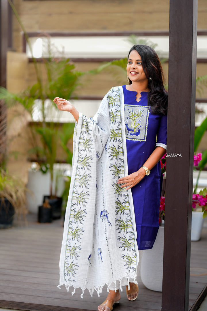 Vaanam cotton  3 piece Set with lining