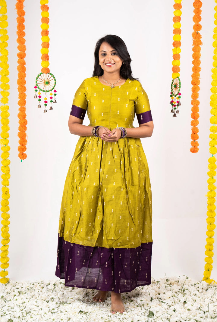 Yamuna  Dress With Lining