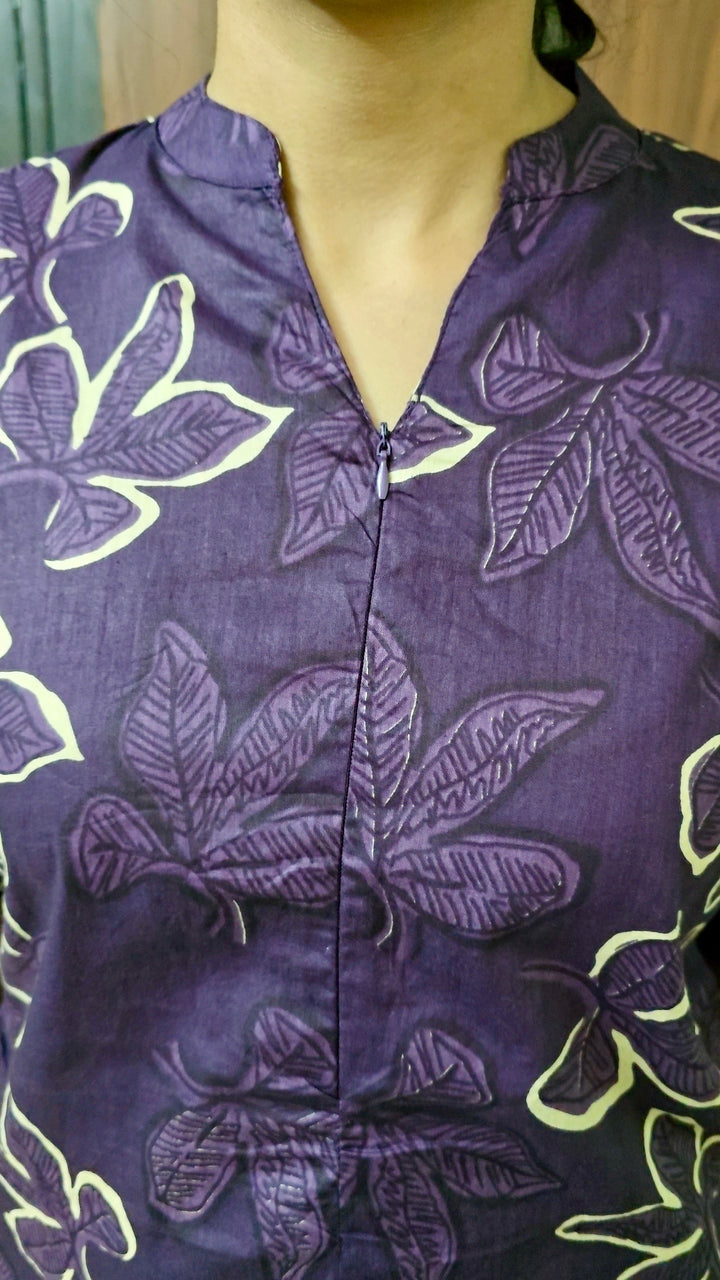 Theera -Purple Night Co-ord Set ( pre order )