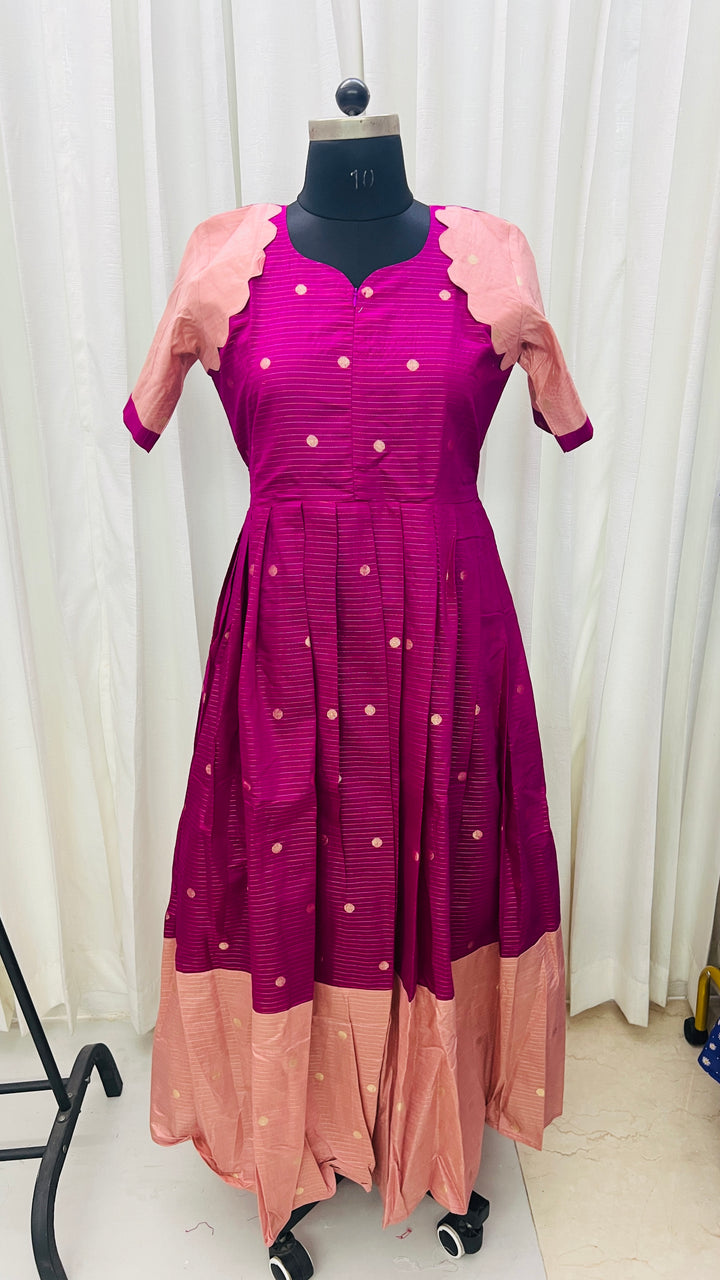 Pavilamalli-festive  maxi dress with lining