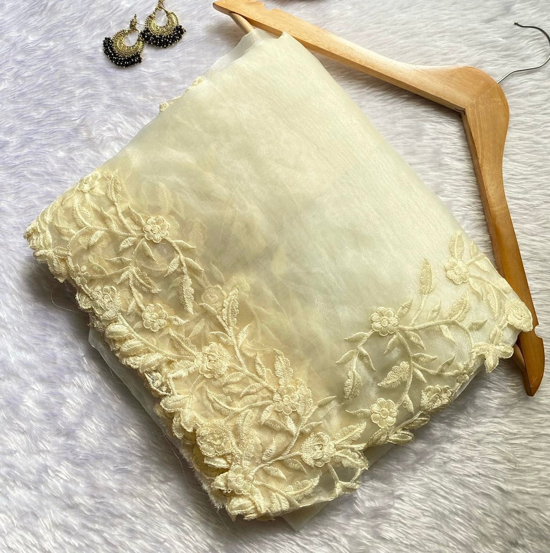 Heartly Organza Saree