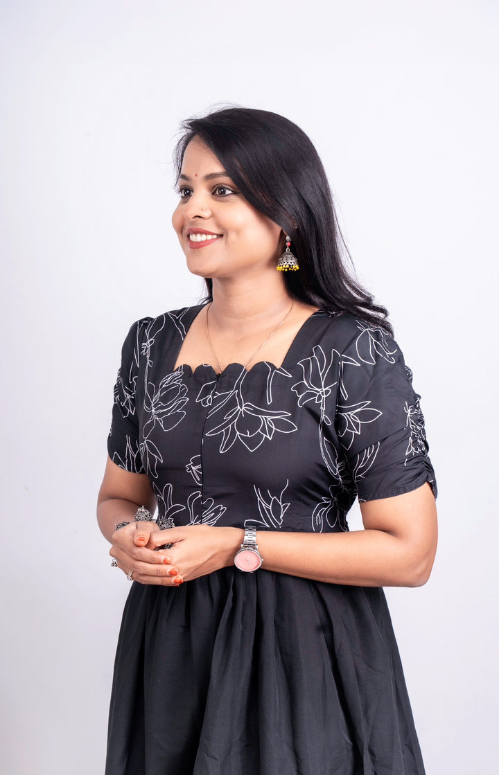 Maya Casual Dress With Lining