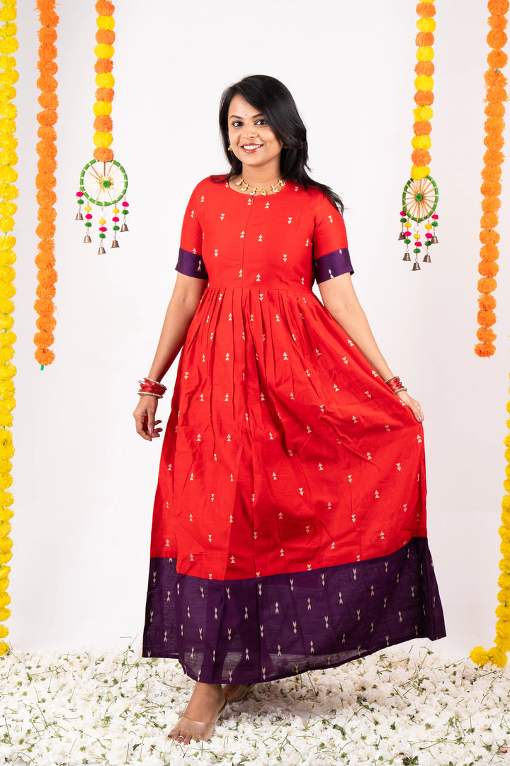 Meenakshi  Dress With Lining