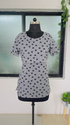 Maternity T-shirt  Grey Meow thick fabric