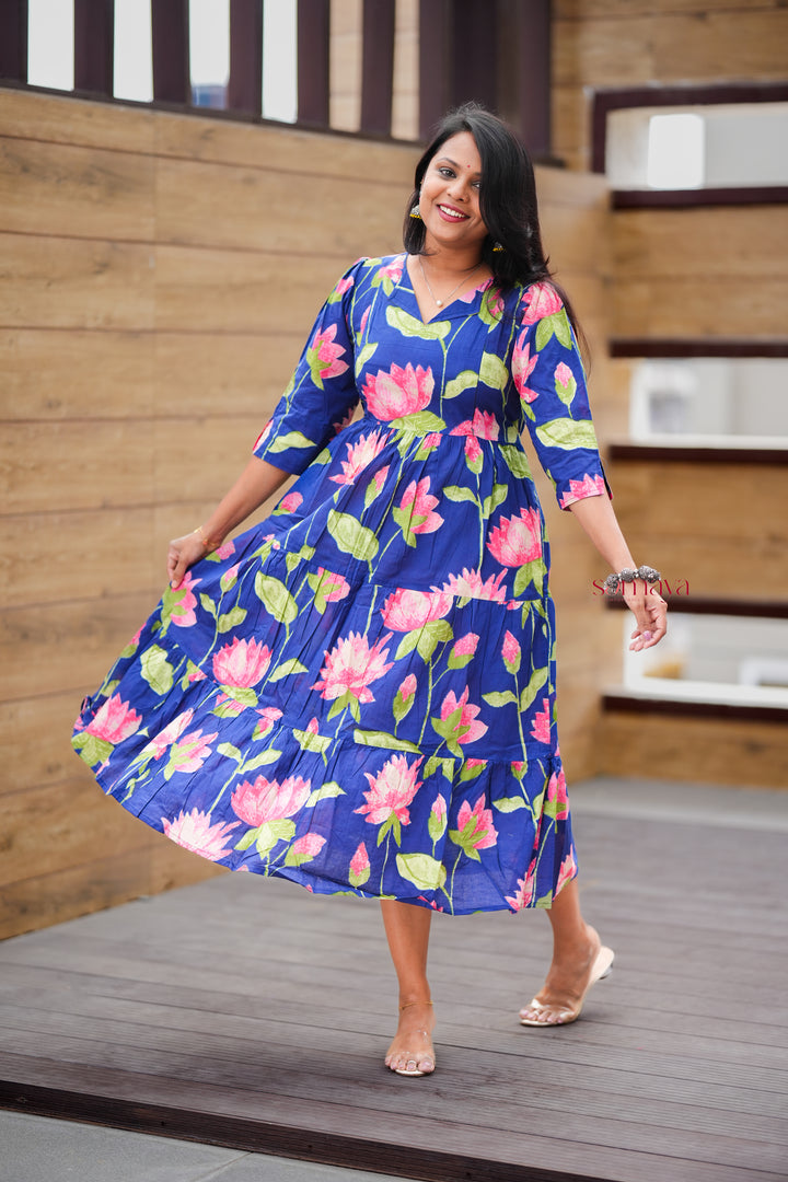 Lotus day to night dress without lining