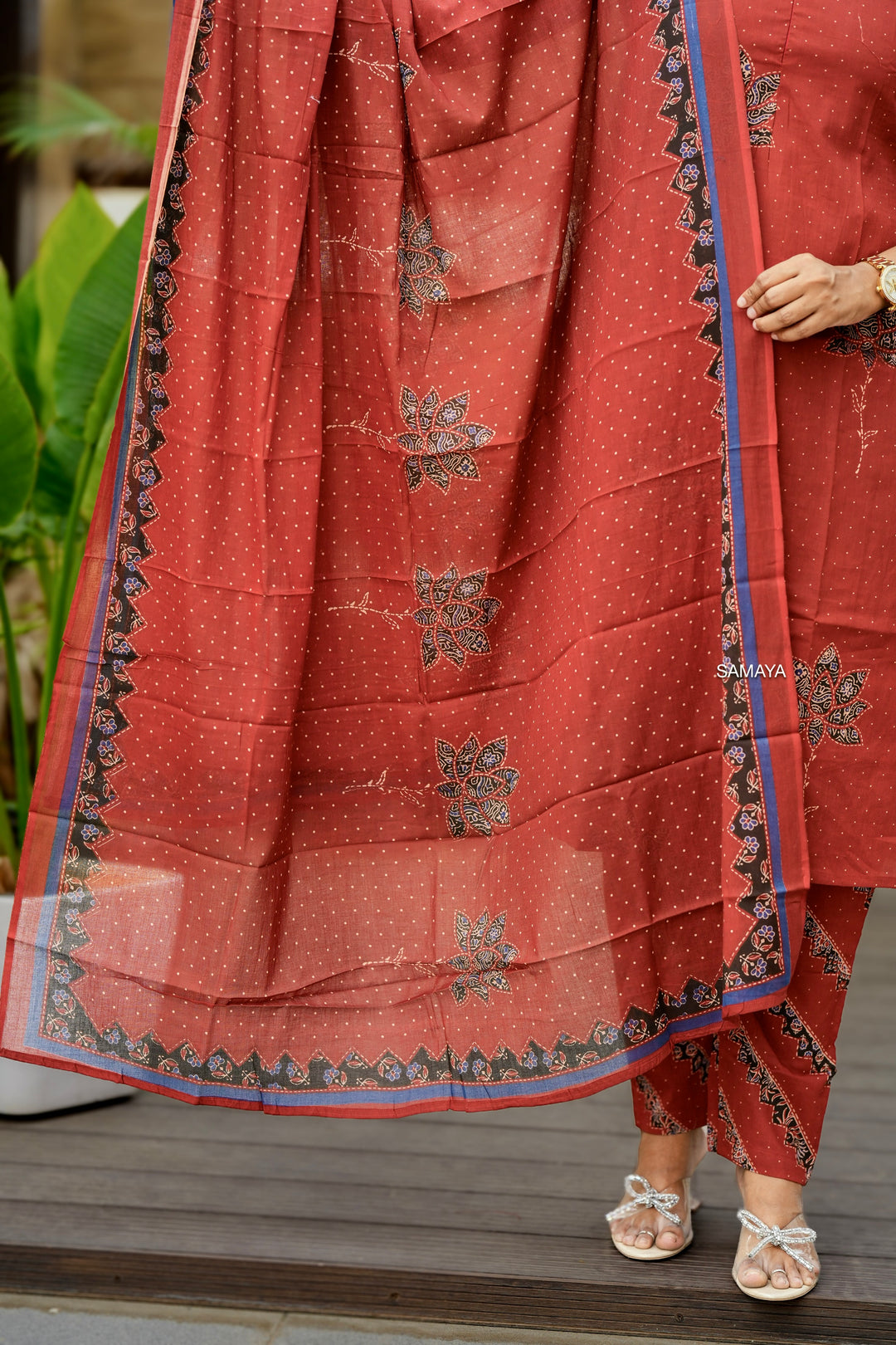 Hasini Cotton 3 piece Set with lining