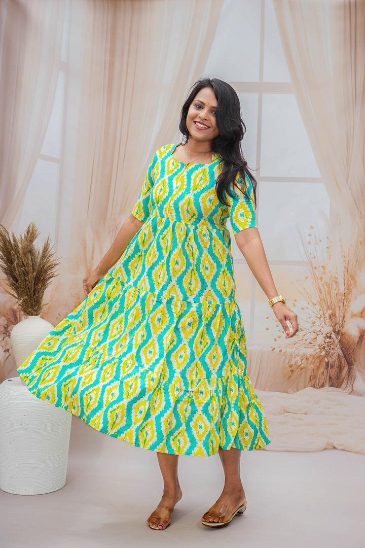 Leela day to night dress without lining