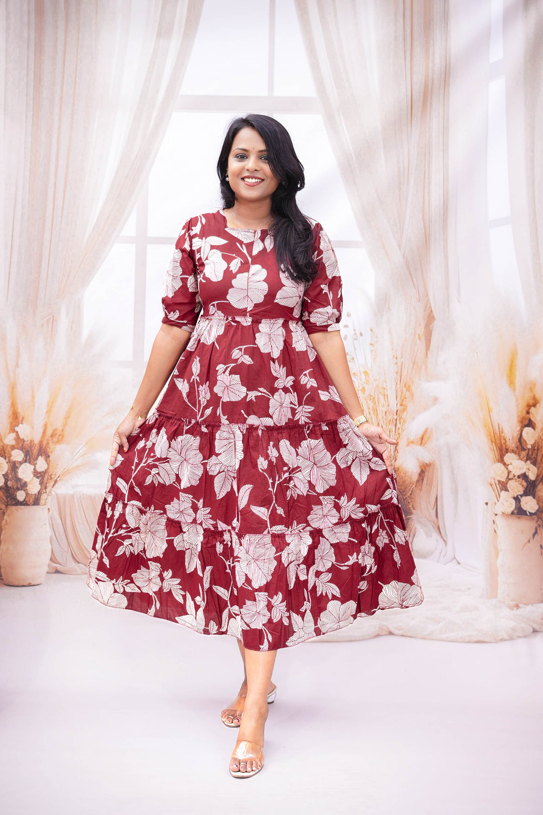 Riya day to night dress without lining
